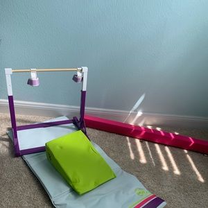 American Girl Doll Gymnastic Set